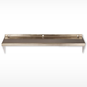 Estanterías  o balda doradas para pared.