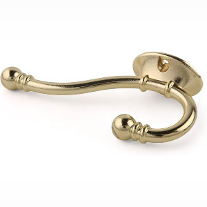 Ganchos colgadores de pared dorados para ropa, paños, etc.