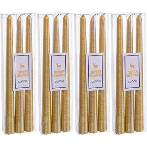 Velas en color dorado en venta online.