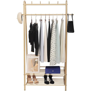 Comprar burro dorado para ropa para dormitorio.
